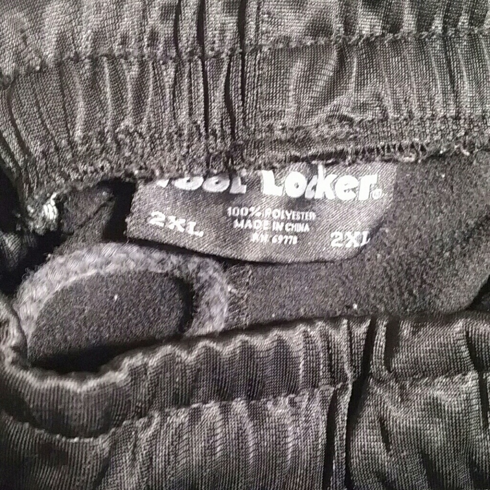 Men's Foot Locker Black Pants, sz XXL
